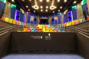 The brand new MediCinema at Birmingham Children's Hospital