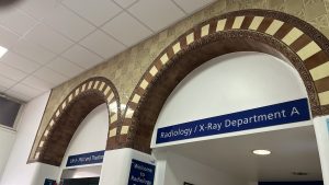 Original interior in Birmingham Children's Hospital